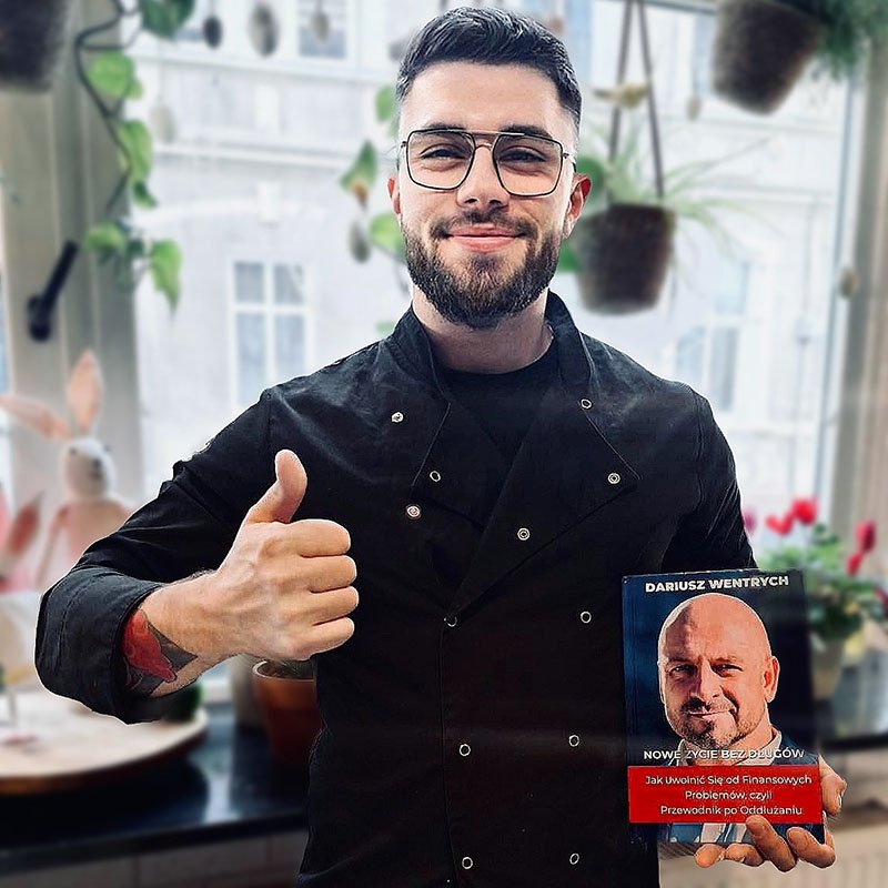 Klient z książką Nowe Życie bez Długów, zdjęcie 3